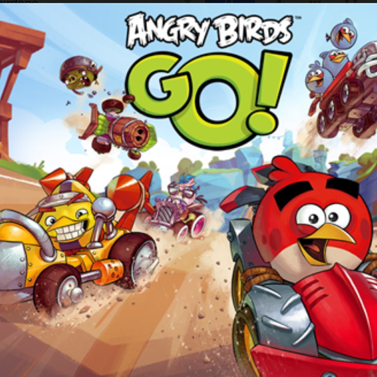 GoAngryBirdsGo's profile picture. Angry birds go is an awesome free game for ios7 download it and unlock whacky birds and see all the birds special power