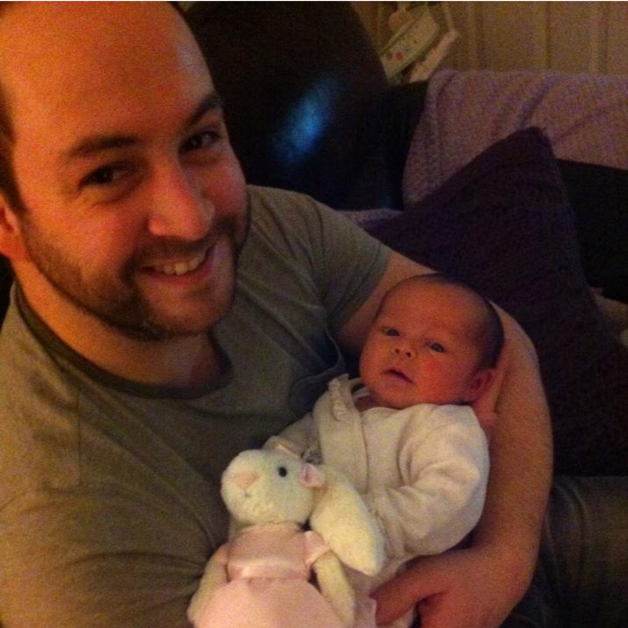 Proud dad to Florence