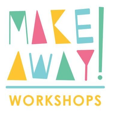 Two crafty ladies creating fun workshops for kids to cut, stick, paint, make and draw