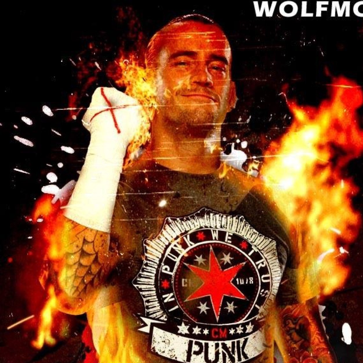 PunkNation6's profile picture. IT'S CLOBBERING TIME!!!!! This fan page was created for one reason! The #BestInTheWorld @CMPunk. #Punker #InPunkWeTrust #OneNationUnderPunk #TeamPunk #WWEFamily