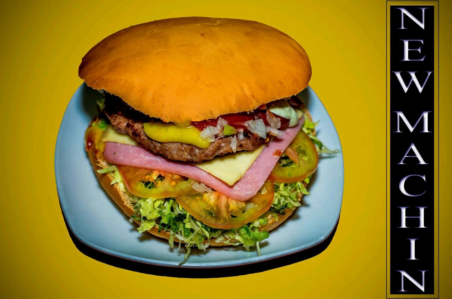 newmachinlp's profile picture. Hamburguesería, pizzería, bocatería y algo más.
Una variada carta de comida rápida para llevar