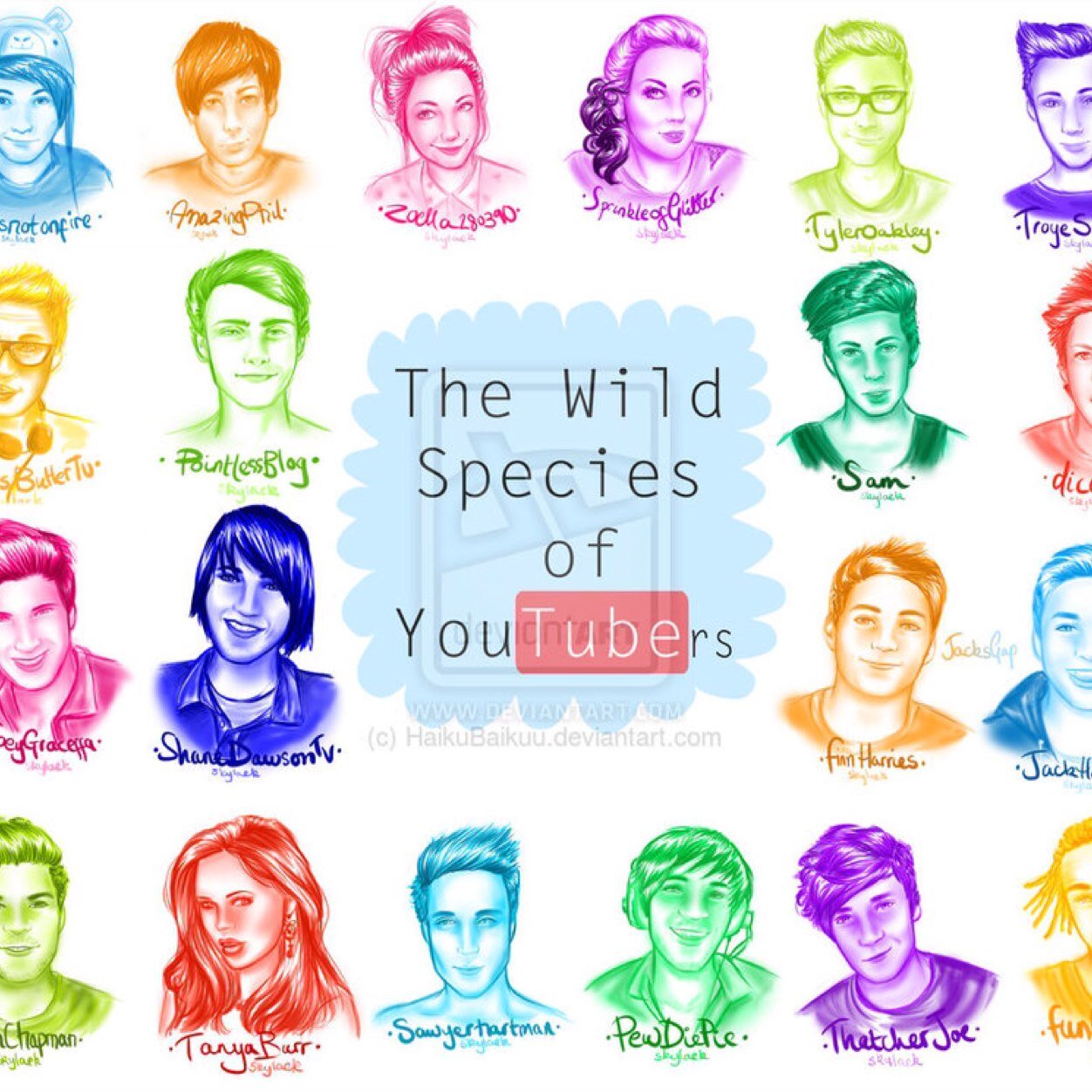 Join as your favourite youtuber!