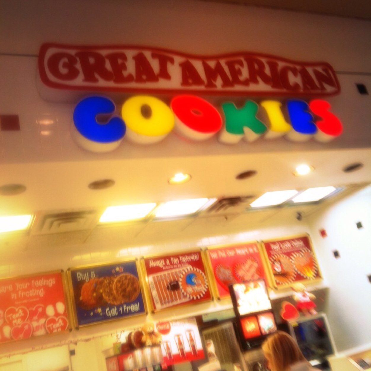 Great American Cookies at Castleton Square Mall!  http://t.co/6SeylUuh6u