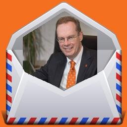 Our new Chancellor writes us emails. We decided to start writing back. Because Kent is the New Orange