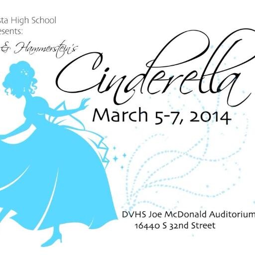 TSTDC presents Rogers and Hammerstein's Cinderella on March 5, 6, & 7 in the Desert Vista Auditorium. Tickets are $5 until February 21st!