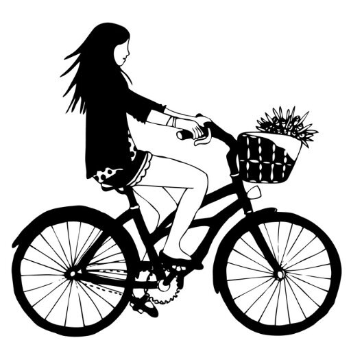of bicycles and women