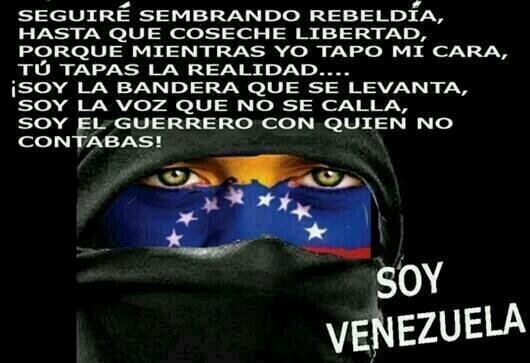Por una Venezuela de Justicia y Libre y Democrática!  capaz de salir adelante con Respeto, Educación y Trabajo! libre de socialismo -chavista y opositor traidor
