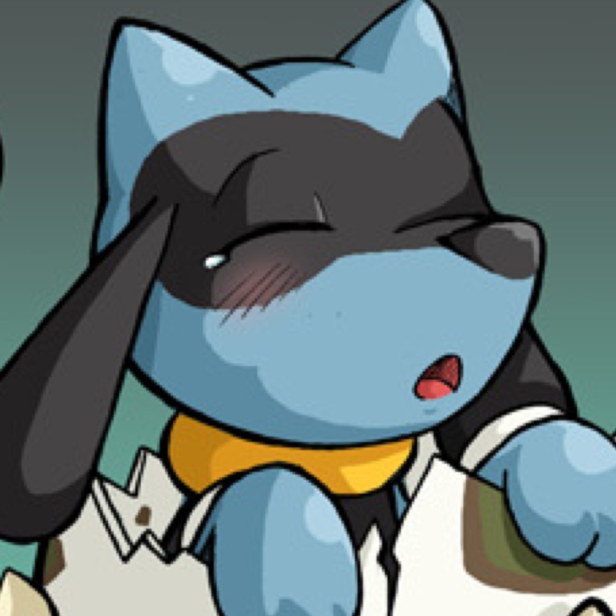 Rio?..
{ Riolu ~ Timid ~ Female ~ Wild ~ Level One ~ Moves ~Dig ~Quick Attack ~Brick Break ~Force Palm ~ }