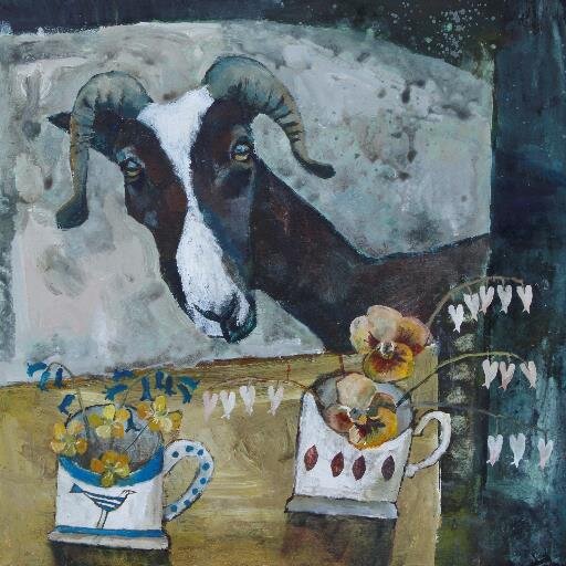 artist, mummy & gardener. I love wobbly hedgerows frothing with cow parsley and fields of sheep.  It is here that I grow my ideas.