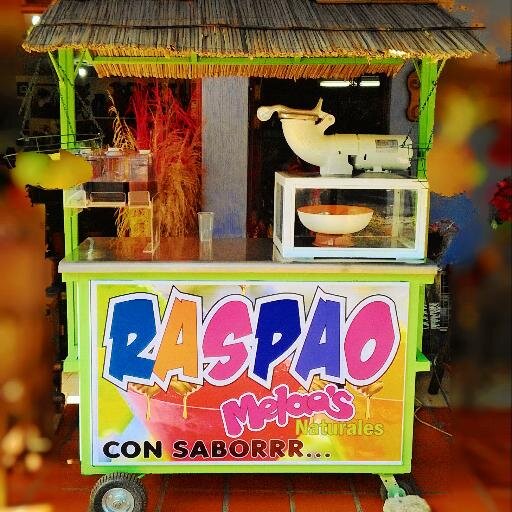 Raspaos caleños,cholaos, Melaos: Tamarindo, lulada, limonada de coco , mora y maracuya