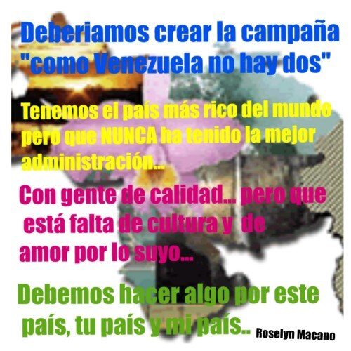 venezolana de corazón, Ing. Químico egresada de la UDO y estudiante del IUTSO...