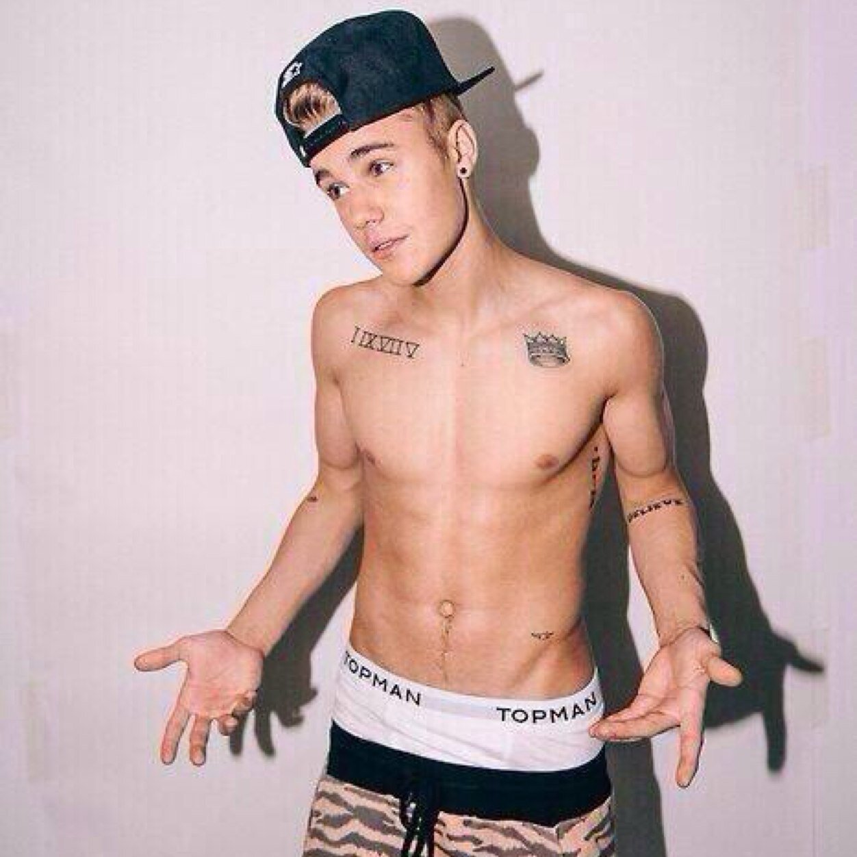 I am in love with a boy named Justin Drew Bieber and no matter what I'm never going to leave him