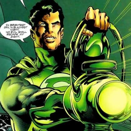 Instead of landing on Earth, I landed on OA. I took up a ring and the green lantern oath.