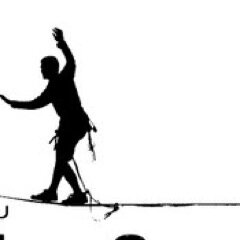 YUSlackline's profile picture. We walk a length of webbing. It's pretty slack: slackline@yusu.org