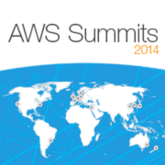 Follow @AWSSummits, @AWSCloud and #AWSSummit for all the AWS Summit 2014 news and updates!