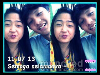 Semoga selamanya sama diaa @saurra_iiyumz♥ | 06july96