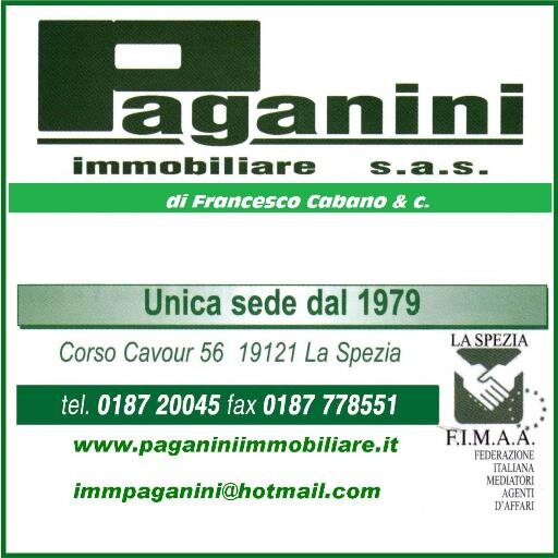 Paganini immobiliare opera nel settore dal lontano 1979: grande serietà, correttezza e professionalità.
