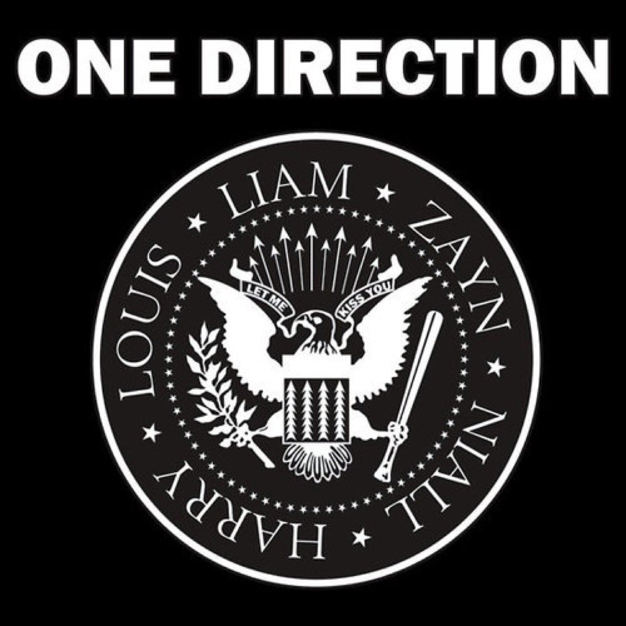 I love u,U love me,We are 1D Family,Haters are losers and Please go away right now,Let me say I Love 1D! :)