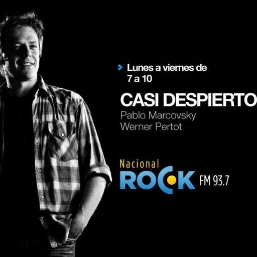 De Lunes a Viernes de 7 a 10 en @NacionalRock937. #Marzo2013. Un sueño hecho realidad, o una realidad con mucho sueño y rock...