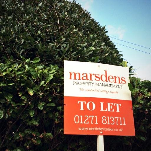 Marsdens Property Management -  specialists in letting and managing good quality residential property throughout North Devon 01271 813711 http://t.co/R6xqk4bGiB