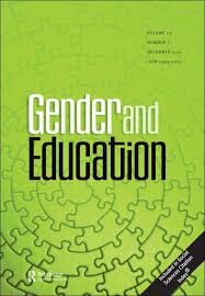 Published by Routledge, Gender and Education is edited by Carol Taylor, Susanne Gannon, Jayne Osgood and Kathryn Scantlebury.