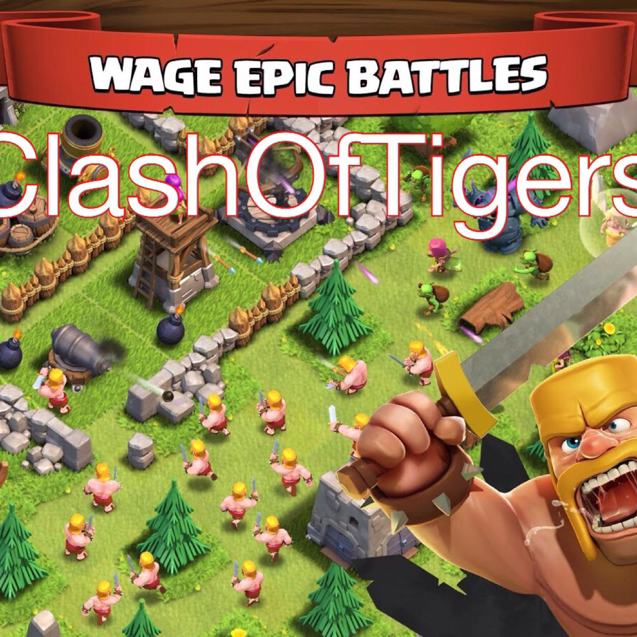 ClashOfTigers's profile picture. Need a good clan and cant find one, try the tigers clan just DM me and ill set you up!
