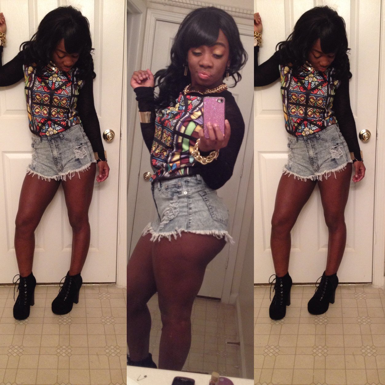 Just Follow Me #TeamThickGirl #TeamPretty #GAPeach #19 #Cheerleader #Team♌ #Follow Me On IG: kra_bigbootyma Kik:PrettyThickMa SnapChat:kra_bigbootyma Est.1994