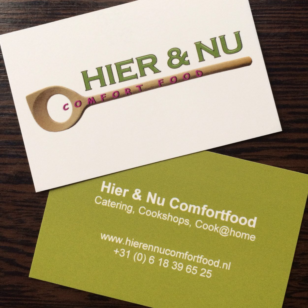 hier_nu's profile picture. Hier & Nu Comfortfood.

Eten waar je blij van wordt, op maat en smaak gemaakt. 

Catering, Cook@home, Cookshops