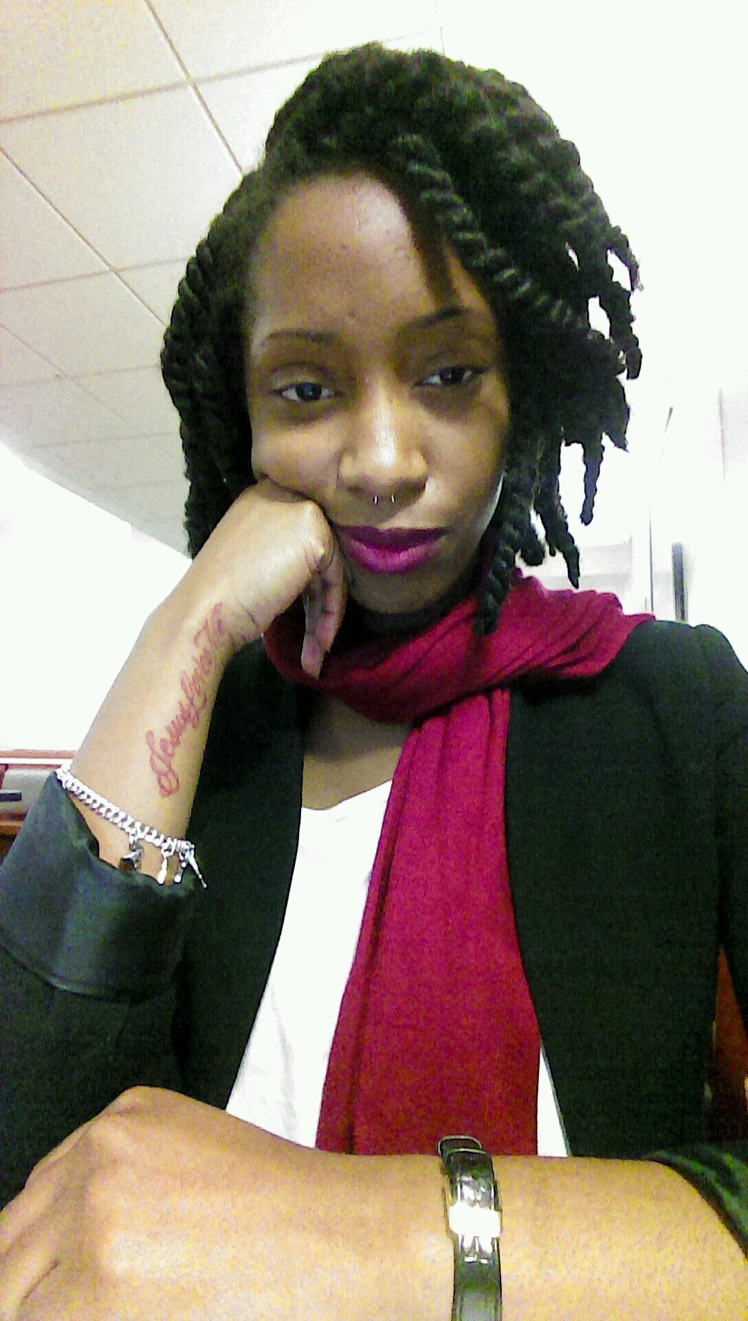 Imperfection is one of my better qualities. #GodsChild #UT15 #Natural #Umoja Remember to Smile: You're Beautiful!
