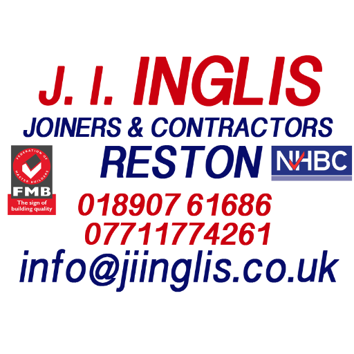 JIInglis's profile picture. Joiners & Contractors. Replacement Windows/Doors, Attic Conversions, Extensions & New Houses in the Scottish Borders. CSCS cards info@jiinglis.co.uk 07711774261