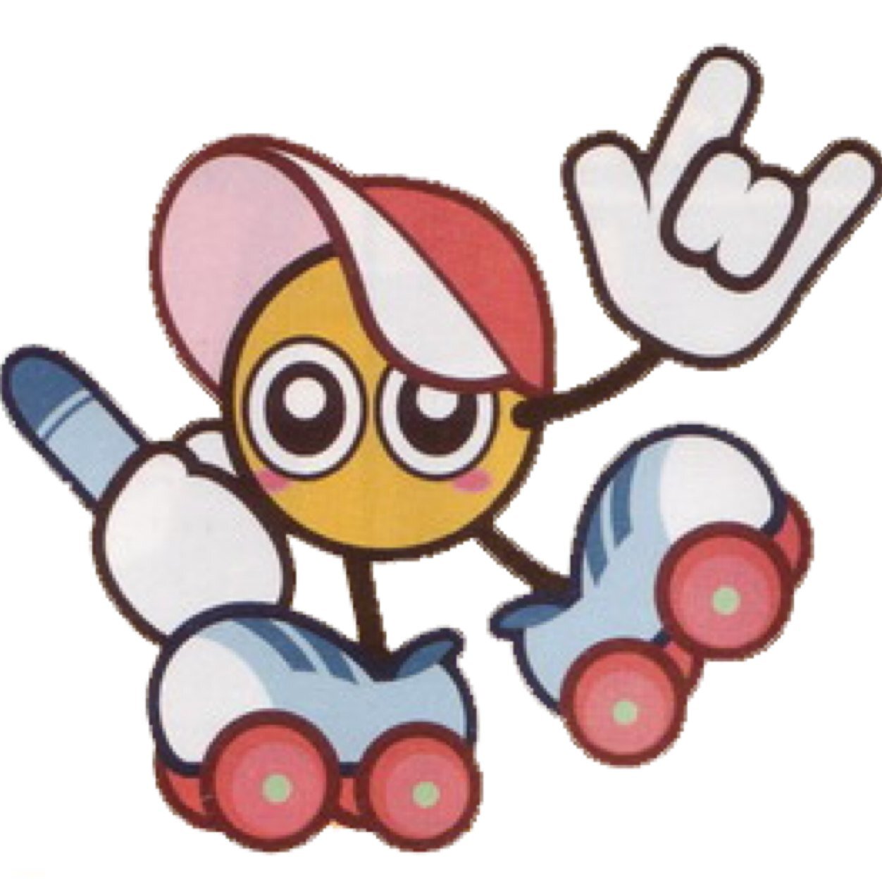 Its everyone's favorite painter in rollerskates. PAINT ROLLER IS THE NAME. PAINTING IN STYLE IS MY GAME. #KirbyRP