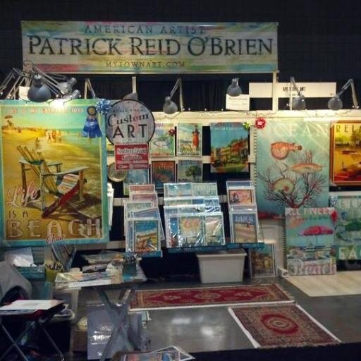 Patrick Reid O'Brien's original lithographs and canvases celebrating life including sports, dogs, horses, towns, military, coastal, lake and more.