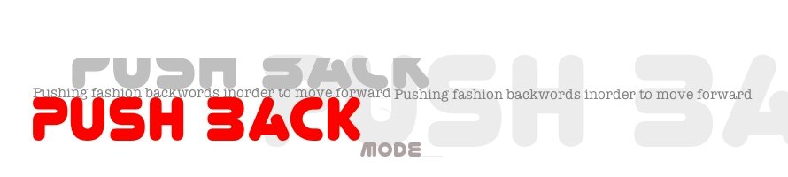 pushbackMode's profile picture. pushing fashion backwards in order to move forward. for the love of vintage fashion and once loved style, arts and culture. Blog