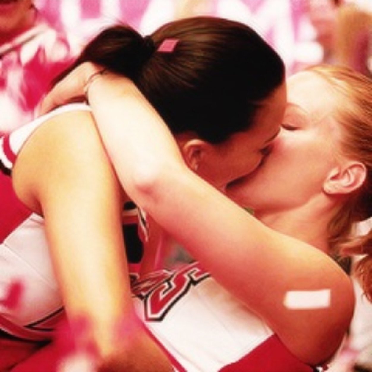 Physically? Everywhere. Emotionally? With her.