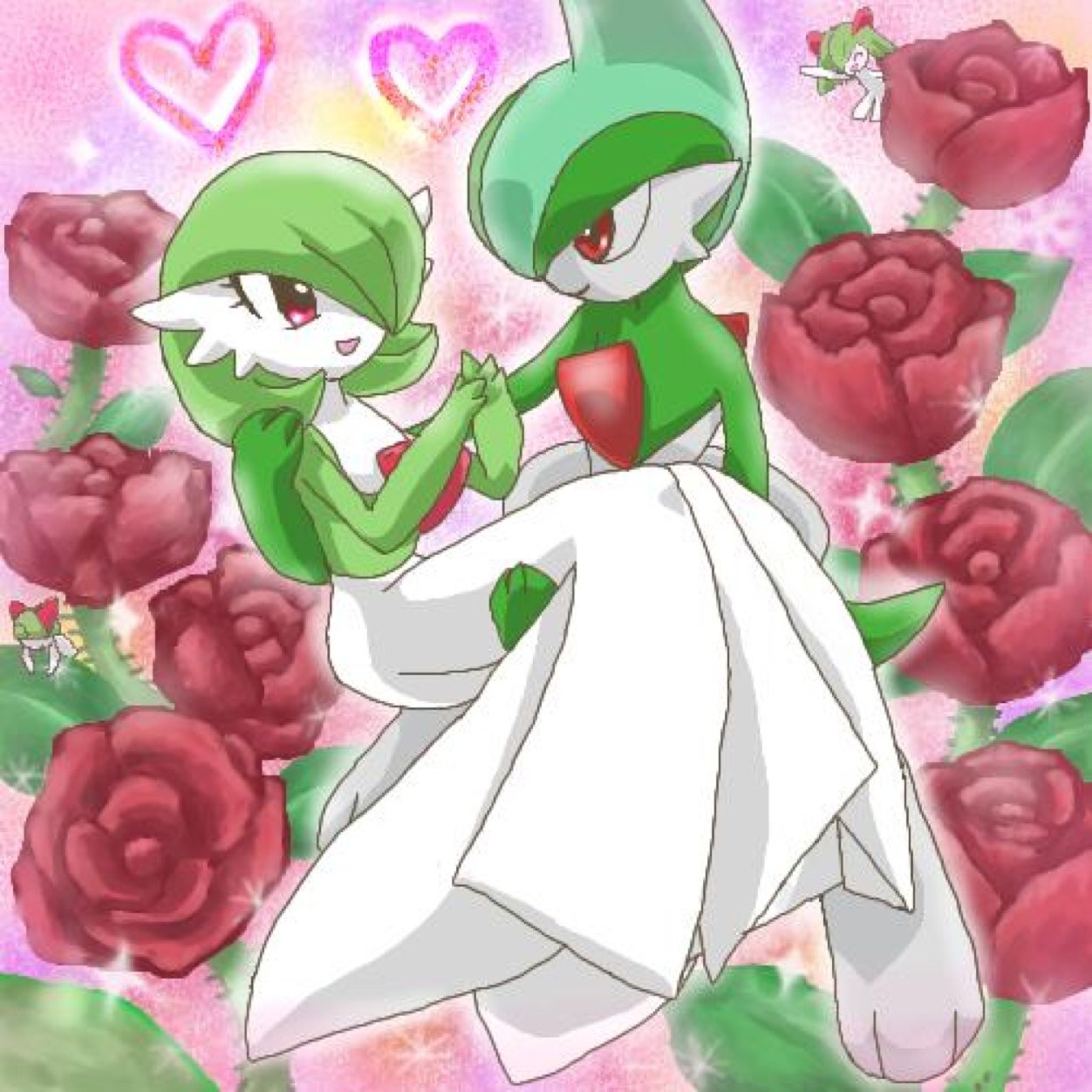 Im blade a gallade who aims to protect everyone /#taken by @gracefulguardia /trainer is @axlechamp/ attacks: phyco cut, night slash, close combat, brick break