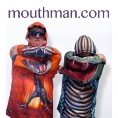 MouthManUSA's profile picture. Get your FIERCE on!  Ross Valory's MOUTHMAN hoodie shirts have unique playful designs that chomp a giant mouth when you hug yourself! 
Eco-fabric/ USA MADE