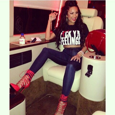 BU: @goldennn_xo..Erica Mena bitch...
