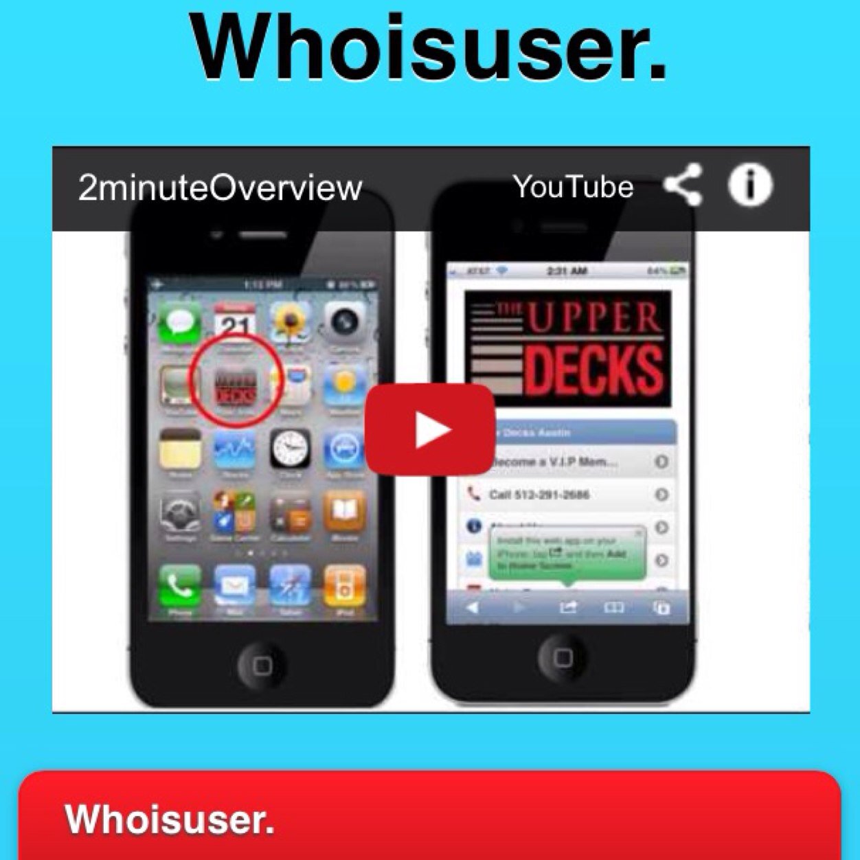 Demo Cell App on the go for mobile  device smartphone iphone ipad and android.