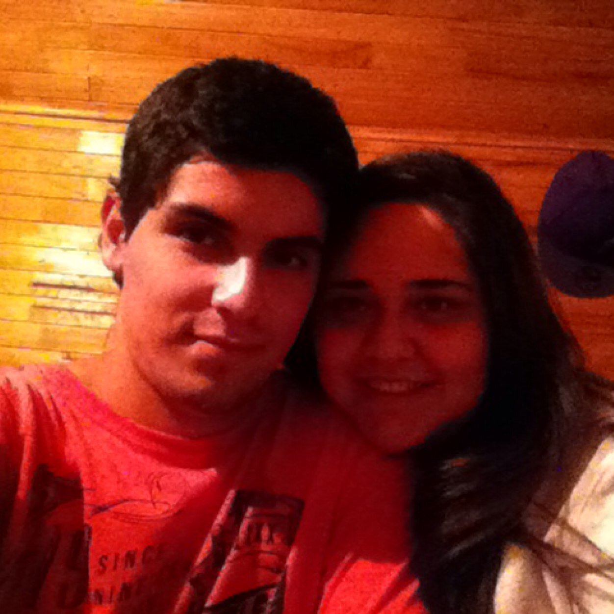con mi bonita polola