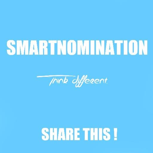pour le passage de la #neknomination à la #smartnomination !