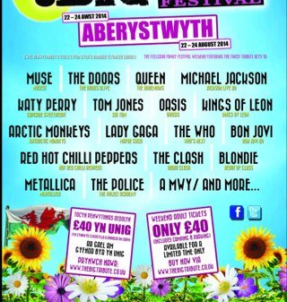 Wales' first ever tribute festival this summer set in the beautiful mid-Wales countryside