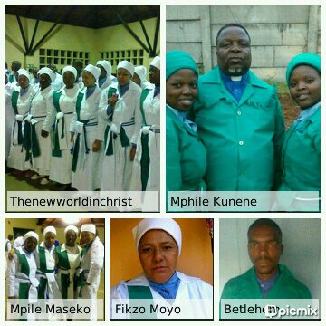 Christian church organisation as The new world in Christ 
Under Exec President RD Hlatshwayo