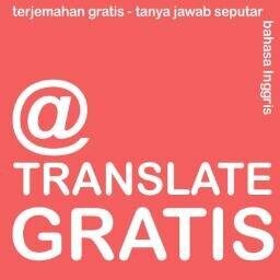 Terjemah gratis 25 kata || Tanya tentang bhs Inggris. || BBM 7555E505 || SMS, WA 085720505181 || http://t.co/XDLtbdoJf8