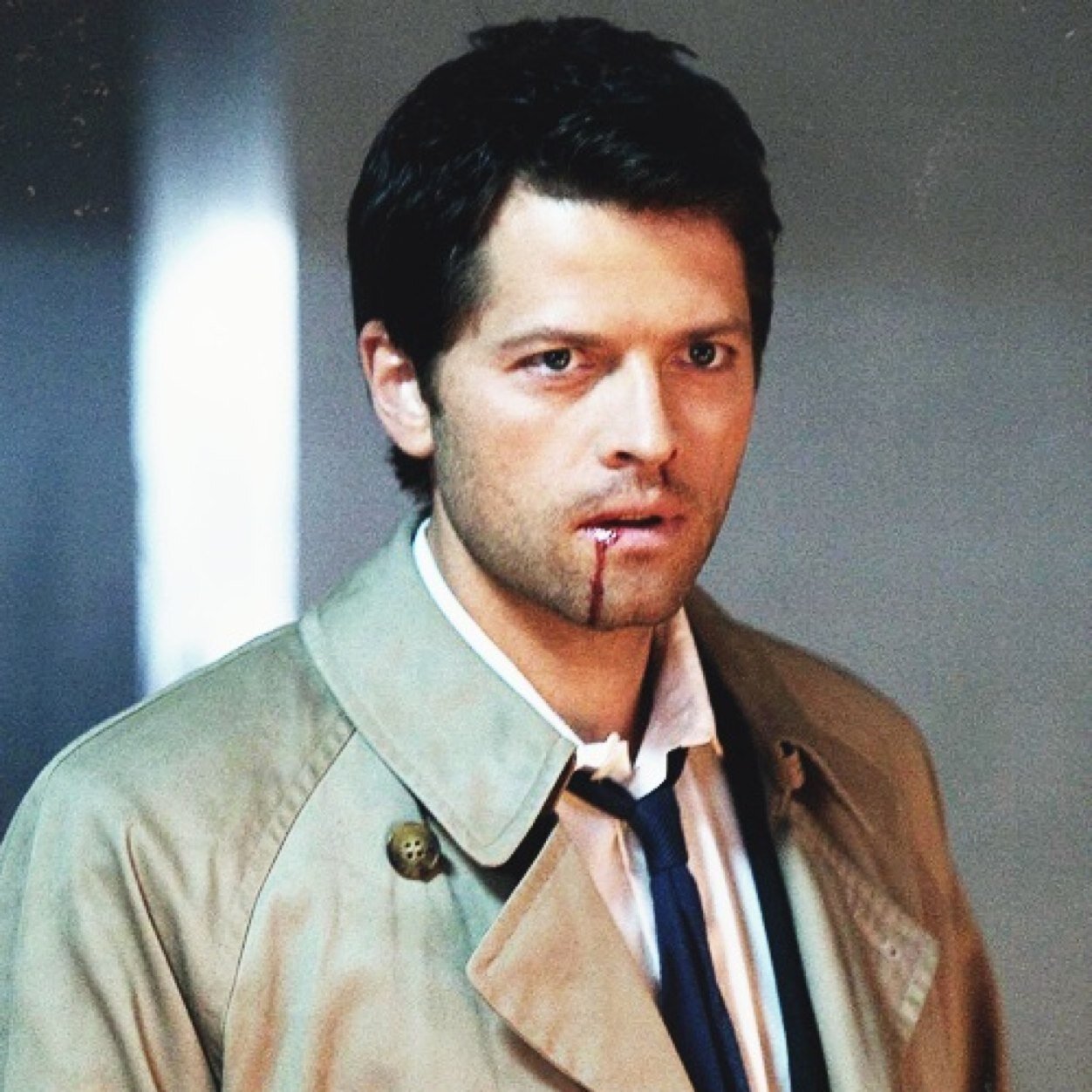 Always happy to bleed for the Winchesters. [Official Castiel of @SPN_RP_] [18+]
