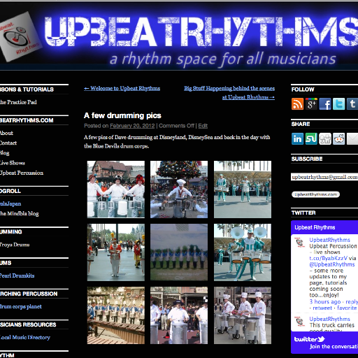 UpbeatRhythms's profile picture. I'm a drummer from Tokyo, been playing drums since way back when...