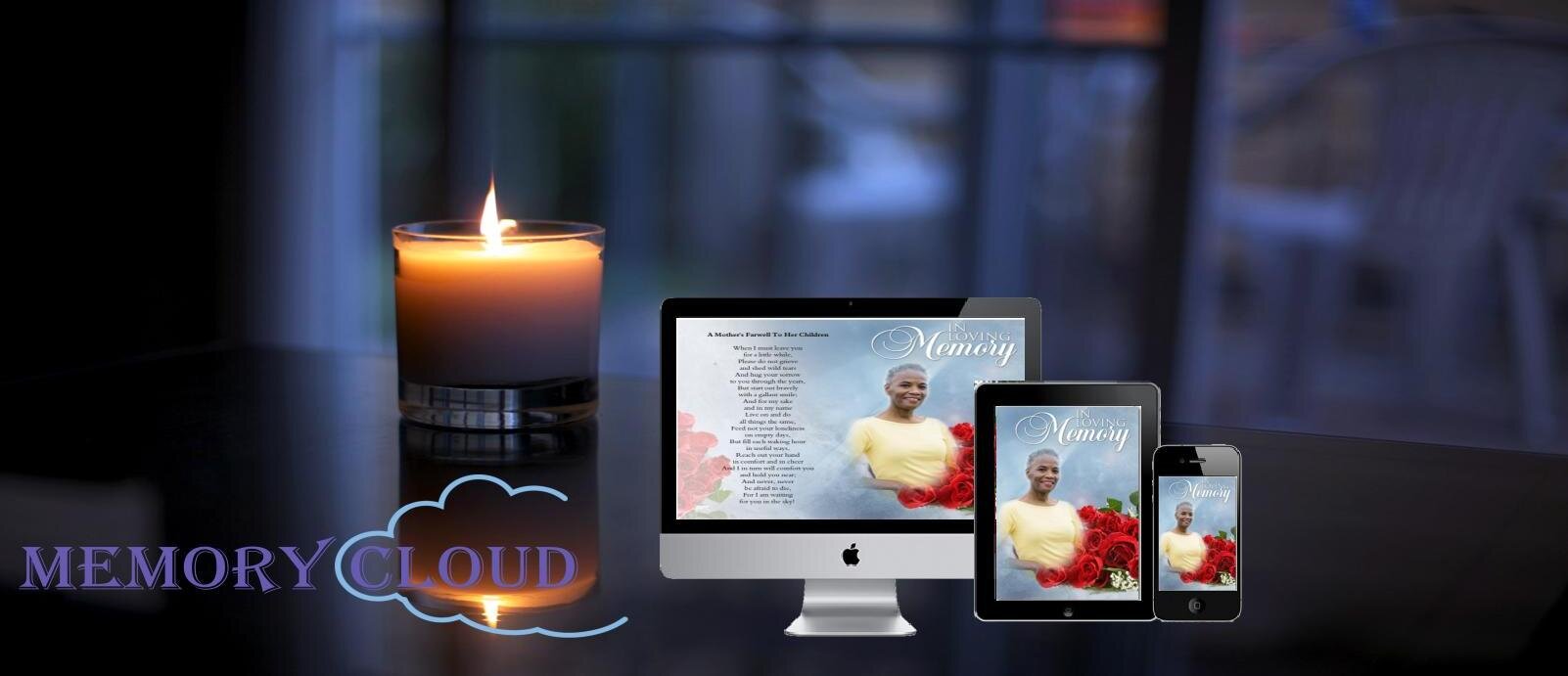 memory_cloud's profile picture. The brand new way to remember your loved ones and share their lives with friends and family, create your own memory cloud  app to keep and share forever