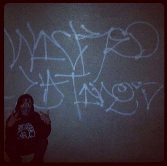 I'm a fuckin gang banger bitch WL:. on top