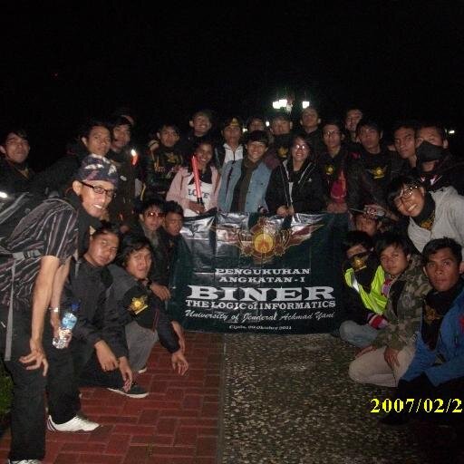 Official account of BINER UNJANI • Bikers Informatics Engineering • The logic of Informatics • Since January 17, 2007