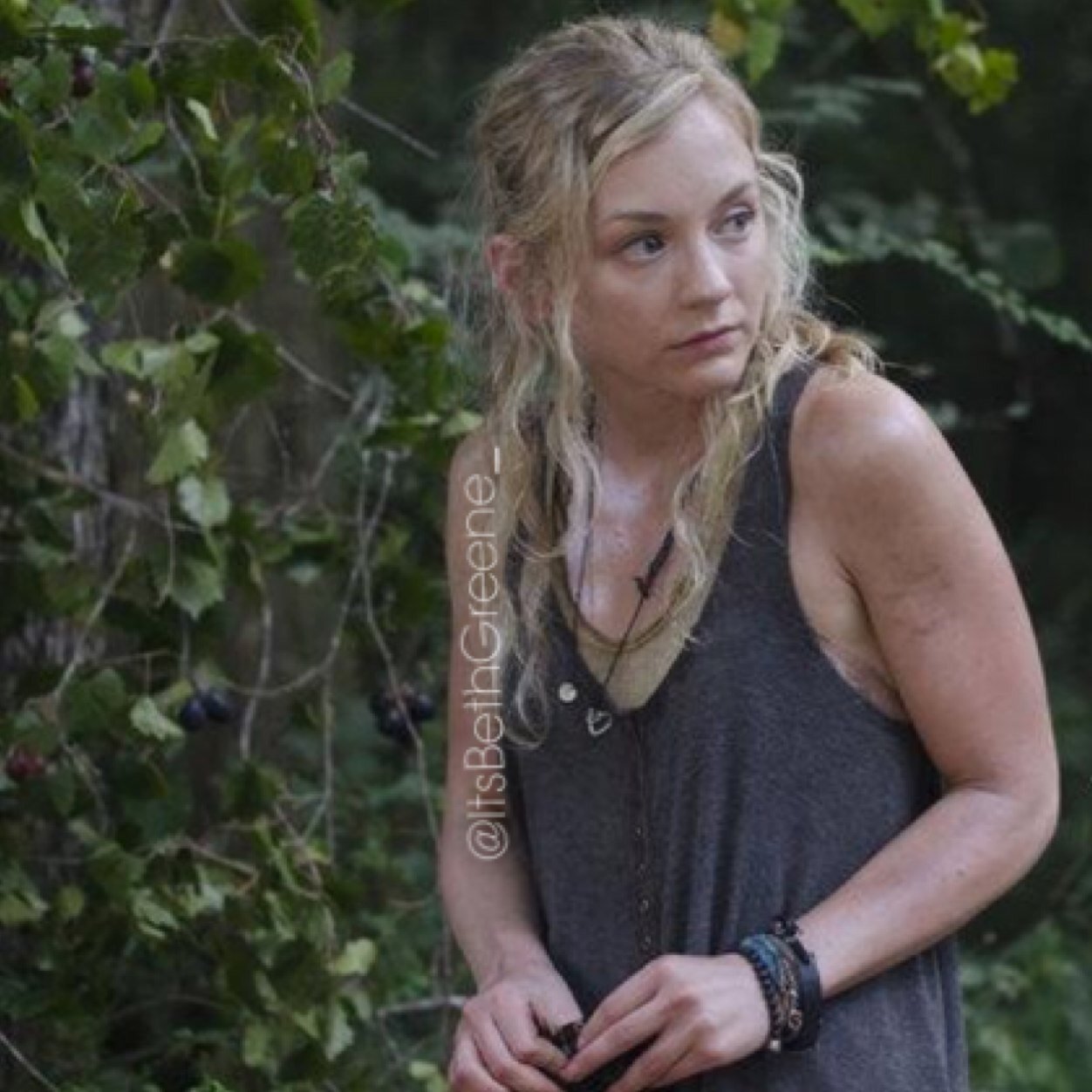 Somewhere with Daryl since the bus left once we got attact. The Governor killed my daddy, Maggie's the only one I have left. (New account for @BethsGreene)
