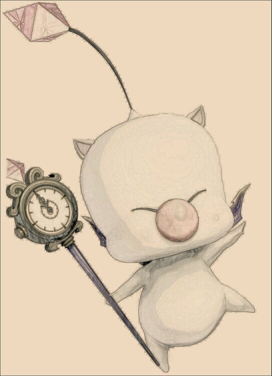 never gonna leave serah's side kupo